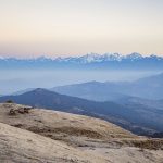 Panoramic view of Rolwaling mountain ranges from Sailung Dada, Dolakha
